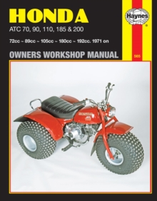 Honda ATC70, 90, 110, 185 & 200 (71 – 85) Haynes Repair Manual