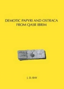 Image for Demotic Papyri and Ostraca from Qasr Ibrim