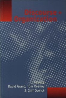 Image for Discourse and organization