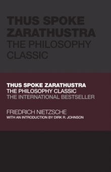 Image for Thus spoke Zarathustra: the philosophy classic
