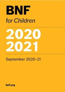 Image for BNF for Children 2020-2021