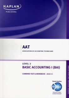 Image for Basic Accounting I - Combined Text and Workbook
