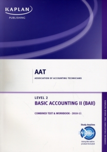 Image for Basic Accounting II - Combined Text and Workbook