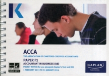 Image for F1 Accountant in Business AB - Pocket Notes