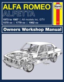 Alfa Romeo Alfetta (1973 – 1987) Haynes Repair Manual: 1973-87