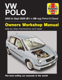 VW Polo Petrol & Diesel (02 – Sept 09) Haynes Repair Manual