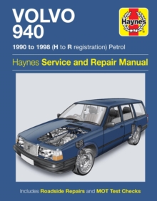 Volvo 940 Petrol (90 – 98) Haynes Repair Manual