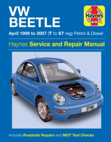 VW Beetle Petrol & Diesel (Apr 99 – 07) Haynes Repair Manual