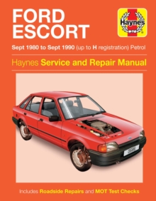 Ford Escort Petrol (Sept 80 – Sept 90) Haynes Repair Manual