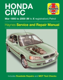 Honda Civic Petrol (Mar 95 – 00) Haynes Repair Manual: 95-00