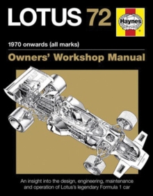 Image for Lotus 72 Owners Manual (paperback)