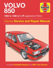 Volvo 850 Petrol (92 – 96) Haynes Repair Manual