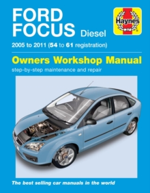 Ford Focus Diesel (05 – 11) 54 to 61 Haynes Repair Manual