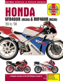 Honda VFR400 (NC30) & RVF400 (NC35) V-Fours (89 – 98) Haynes Repair Manual