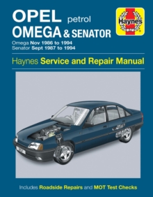 Opel Omega & Senator Petrol (Nov 86 – 94) Haynes Repair Manual