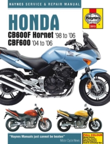 Honda CB600F Hornet & CBF600 (98 – 06) Haynes Repair Manual