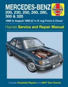 Mercedes-Benz 124 Series Petrol & Diesel (85 – Aug 93) Haynes Repair Manual