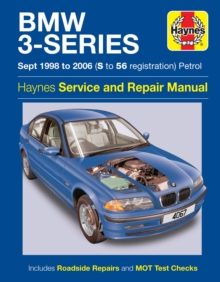 BMW 3-Series Petrol (Sept 98 – 06) Haynes Repair Manual