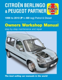 Citroen Berlingo & Peugeot Partner Petrol & Diesel (96 – 10) Haynes Repair Manual