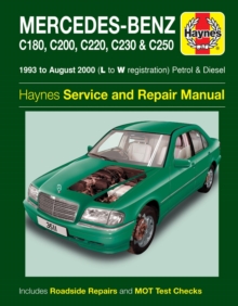 Mercedes-Benz C-Class Petrol & Diesel (93 – Aug 00) Haynes Repair Manual