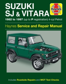 Suzuki SJ Series, Samurai & Vitara (4-cyl) Petrol (82 – 97) Haynes Repair Manual