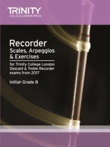 Image for Recorder Scales, Arpeggios & Exercises Initial Grade to Grade 8 from 2017