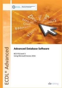 Image for ECDL advanced database  : BCS ITQ L3 database software