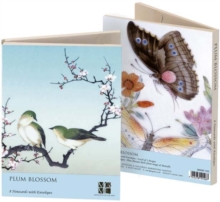 Image for PLUM BLOSSOM BUTTERFLY NOTECARD WALLET