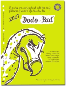 Image for Dodo Pad A4/USA Letter/Filofax-Compatible 2017 Diary Refill - Week to View Diary (Fits 2/3/4 Ring Binders) : A Family Diary-Doodle-Message-Engagement-Organiser with Room for Up to 5 People's Activitie