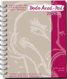 Image for Dodo Mini Acad-Pad 2019-2020 Pocket Mid Year Diary, Academic Year, Week to View : A mid-year diary-doodle-memo-message-engagement-calendar-organiser-planner book for students & teachers