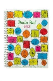 Dodo Pad Original Desk Diary 2023 – Week to View, Calendar Year Diary: A Diary-Organiser-Planner Book with space for up to 5 people/appointments/activities. UK made, sustainable, plastic free