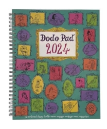 The Dodo Pad Original Desk Diary 2024 – Week to View, Calendar Year Diary: A Diary-Organiser-Planner Book with space for up to 5 people/appointments/activities. UK made, sustainable, plastic free