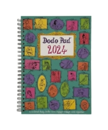 The Dodo Pad A5 Diary 2024 – Calendar Year Week to View Diary: A Diary-Organiser-Planner Book with space for up to 5 people/appointments/activities. UK made, sustainable, plastic free