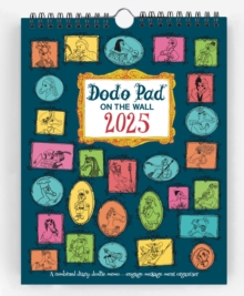 Image for Dodo Pad On The Wall 2025 - Calendar Year Wall Hanging Week to View Calendar Organiser