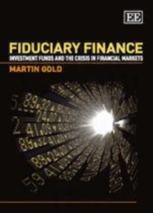 Image for Fiduciary finance: investment funds and the crisis in financial markets
