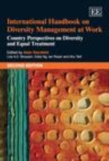 Image for International handbook on diversity management at work: country perspectives on diversity and equal treatment.