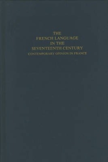 French Language in the Seventeenth Century