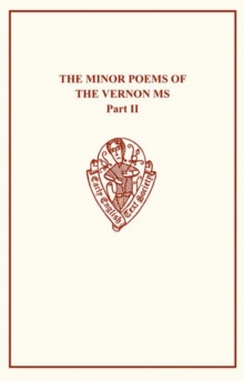 Image for Minor Poems of the Vernon MS Vol II