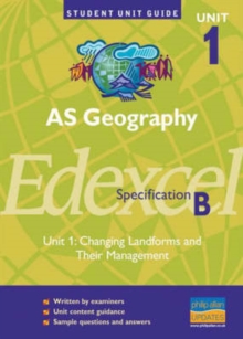 Image for AS geography, unit 1, Edexcel specification BUnit 1: Changing landforms and their management