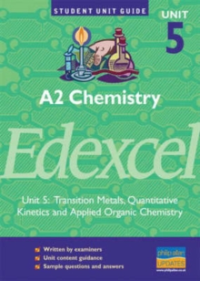 Image for A2 chemistry, unit 5, EdexcelUnit 5: Transition metals, quantitative kinetics and applied organic chemistry