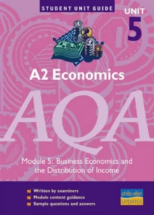 Image for A2 economics, unit 5, AQAModule 5: Business economics and the distribution of income