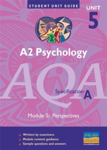 Image for A2 psychology, unit 5, AQA specification AModule 5: Perspectives