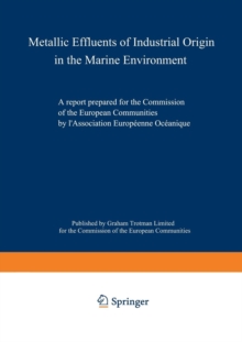 Image for Metallic Effluents of Industrial Origin in the Marine Environment