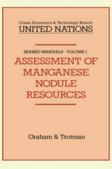 Image for Assessment of Manganese Nodule Resources