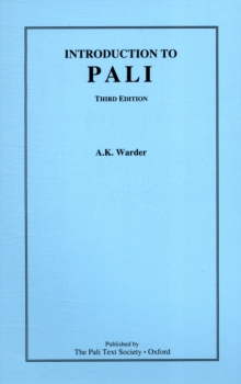 Image for Introduction to Pali