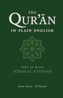 Image for The Qur'an in Plain English : Part 30 With Surah Al-Fatihah