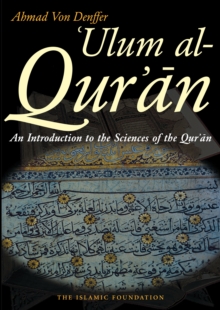 Image for °Ulåum al-Qur®åan  : an introduction to the sciences of the Qur®åan