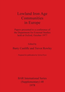 Image for Lowland Iron Age Communities in Europe