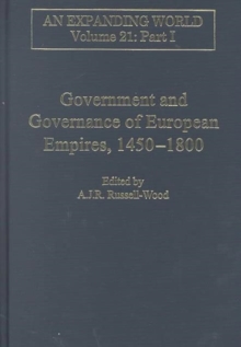 Image for Government and Governance of European Empires, 1450-1800 (2 volumes)
