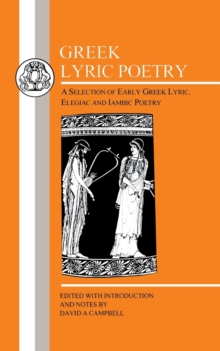 Image for Greek Lyric Poetry